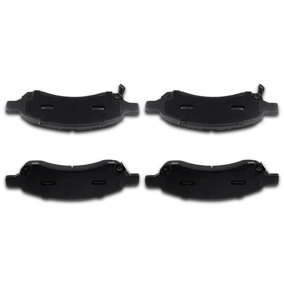 CCIYU Professional Ceramic Disc Front Pads Set fit for 2008-2017 for Buick Enclave,2009-2017 for Chevrolet Traverse,2007-2016 for GMC Acadia,2007-2010 for Saturn Outlook