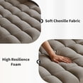 thumbnail image 5 of 3-in-1 Foldable Large-size Sofa Bed with USB Charging Station and Table Board, Modern Velvet Sleeper Sofa Couches Bed with Storage Armrests and Adjustable Back for Living Room, Apartment, Dark Grey, 5 of 9