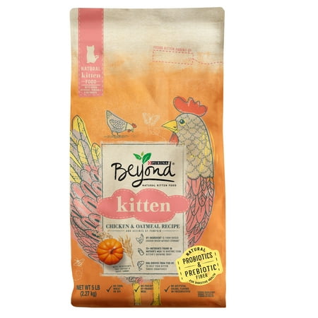 UPC: 0017800191821 | Purina Beyond Kitten Dry Cat Food for Kittens Chicken Oatmeal 5 lb Bag