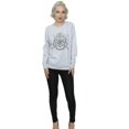 thumbnail image 4 of Harry Potter Womens Hogwarts Badge Wands Sweatshirt, 4 of 5