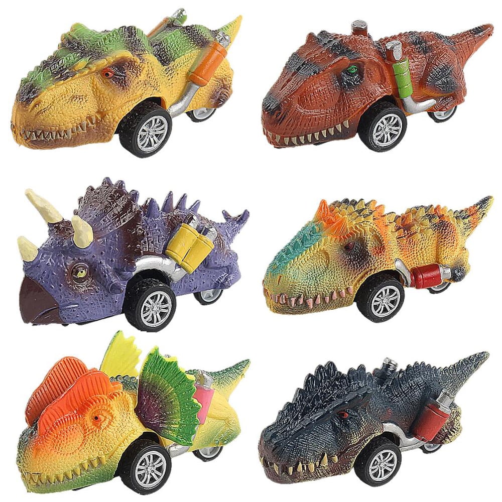 Dinosaur Car Toys Set,Crianças Dino Toy Carros Dinossauro Jogo, Conjunto  de lembrancinhas de festa de dinossauro para aniversário de natal dia das  bruxas Sritob