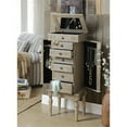 thumbnail image 2 of Bowery Hill Jewelry Armoire in Weathered Oak, 2 of 2