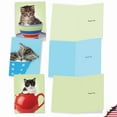 thumbnail image 5 of 10 Pack Thank You Note Cards With Envelopes - Cup-Cats, 5 of 6