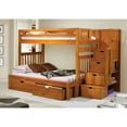 thumbnail image 2 of Tall Twin Over Full Mission Stairway Bunk Bed, 2 of 2