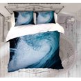 thumbnail image 1 of 3D Sea Wave Paisaje Funda nórdica Set Ropa de cama Set Funda nórdica Fundas de almohada 93, 1 of 3