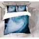 thumbnail image 1 of 3D Sea Wave Paisaje Funda nórdica Set Ropa de cama Set Funda nórdica Fundas de almohada 93, 1 of 3
