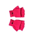 thumbnail image 2 of Mujeres Mittens Practical Convertible Mittane-cálculo al aire libre Accesorio de ropa de ropa a mano simple para invierno con rosa rojo 1 par Inevent AP009014-06, 2 of 6