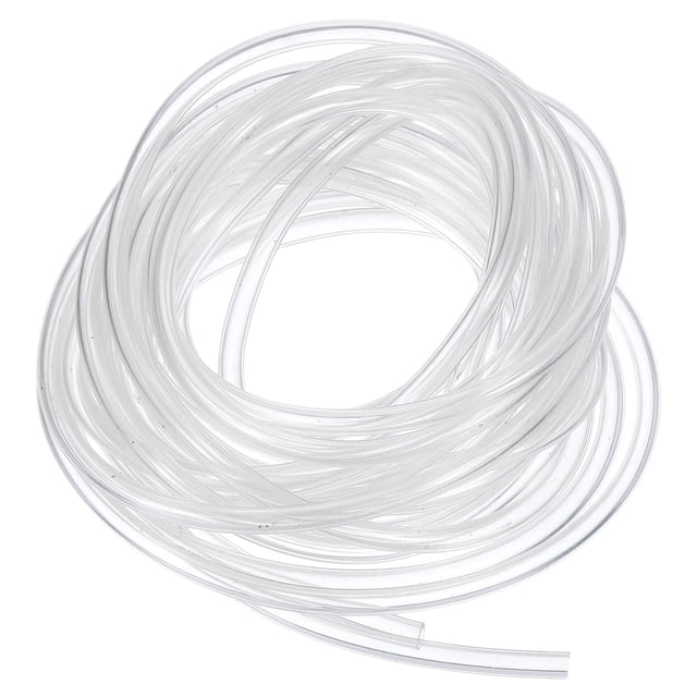 Tubería, 2.5mm ID x 3.5mm OD - 4 metros de largo, tubo de agua de vinilo transparente, plástico ligero y flexible