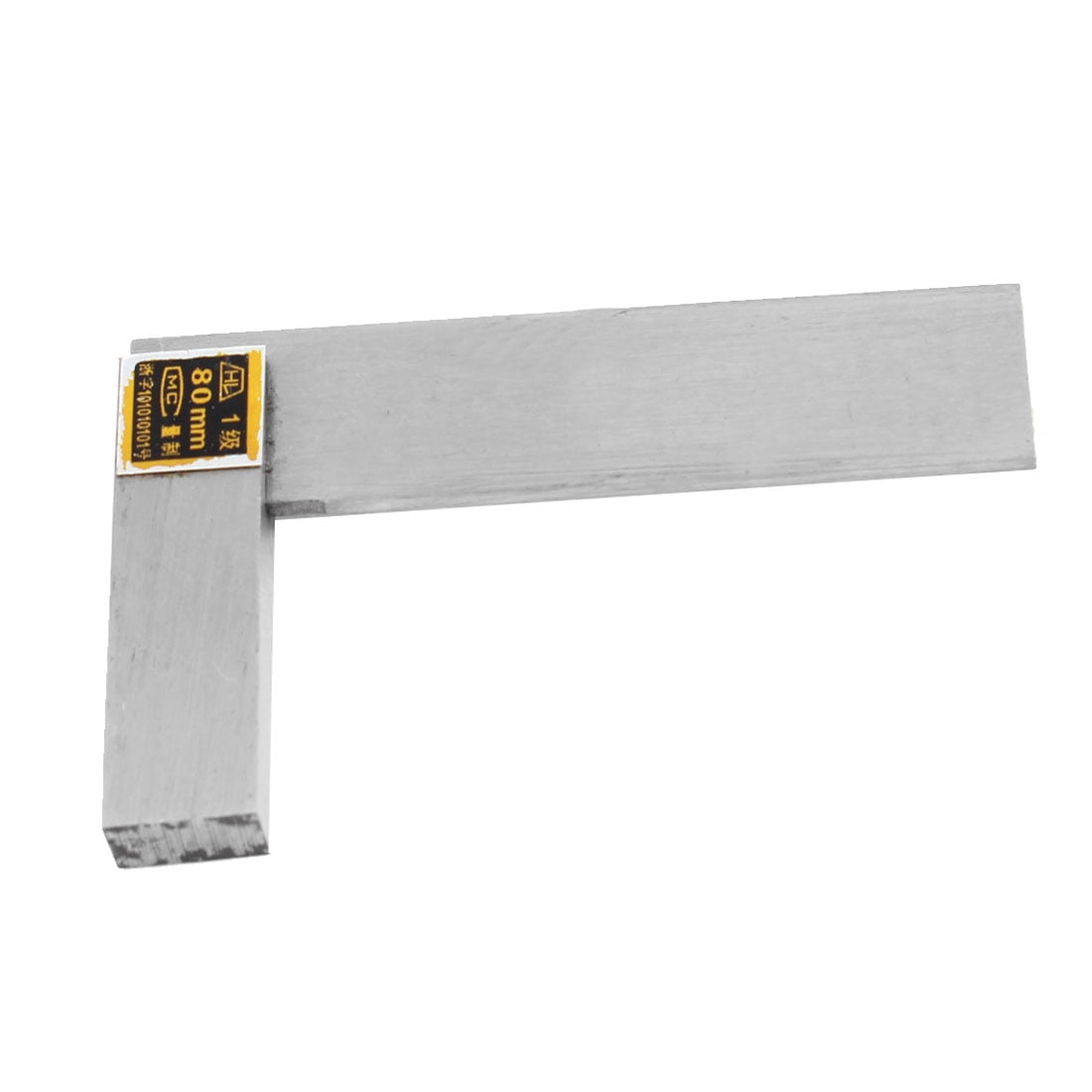 Woodworking Angle Ruler 63mm x 40mm Scale Measurement Tool Beveled Edge Square