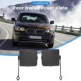 thumbnail image 5 of 1 Pair Rear Bumper Towing Tow HOOK Eye Cover Cap 51122990609 51122990610 for X1 E84 2009-2016, 5 of 5
