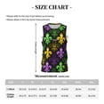 thumbnail image 4 of Naloa Mardi Gras1 Basketball Jersey Reversible Men's Mesh Athletic Sports Shirts Training Practice S-4XLXX-Large, 4 of 6