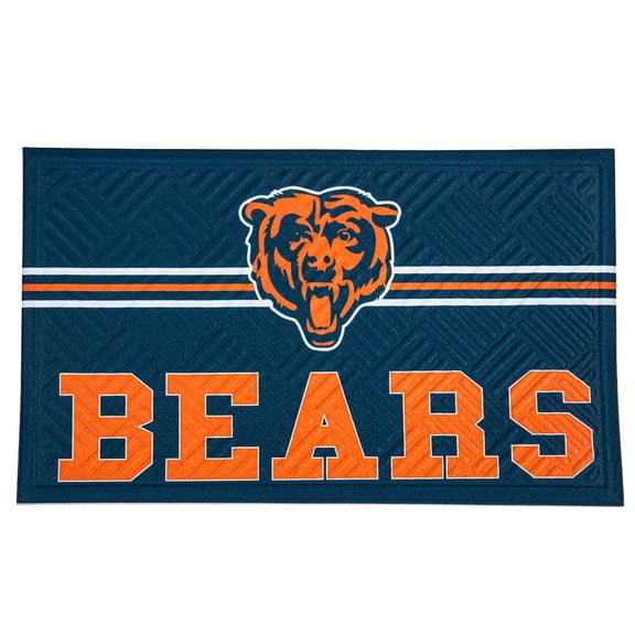 Chicago Bears Embossed Door Mat