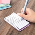 thumbnail image 3 of Paquete de 4 cuadernos pequeños de espiral de 5,7 x 4,1, 80 hojas por bloc de notas, papel rayado con rayas universitarias para suministros de oficina, notas de aula, estudiantes, profesores,, 3 of 5