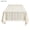 C, variant on Beige Geometric Lace Tablecloth with Tassels, 140x220cm Polyester Overlay