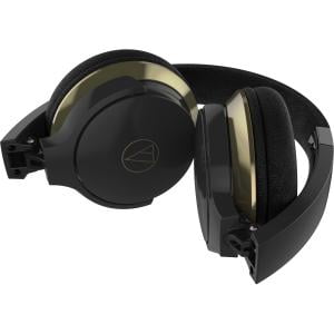 Audio Technica Wireless Microphone - Audio-Technica ATH-AR3BT SonicFuel Wireless On-Ear Headphones w/ Mic - Black