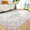 thumbnail image 4 of Jamfeel Soft Vintage Rugs Distressed Printed Area Rug Carpet for Living Room Bedroom Home Decor,8'x10',Beige, 4 of 7