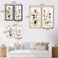 thumbnail image 4 of Designart "Minimal Geometry Mystery Source Codes II" Modern Geometric Wall Art Set Of 2 - Modern White Gallery Set For Office Decor, 4 of 6