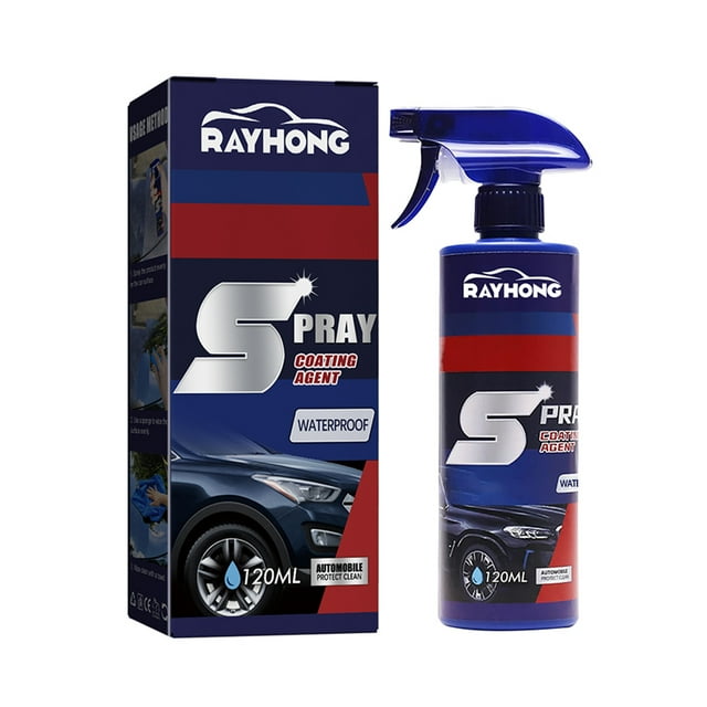 Limpiador Pintura Hidrofóbico Spray Revestimiento Automático Rápido 3 en 1 Alta Protección 120 Ml