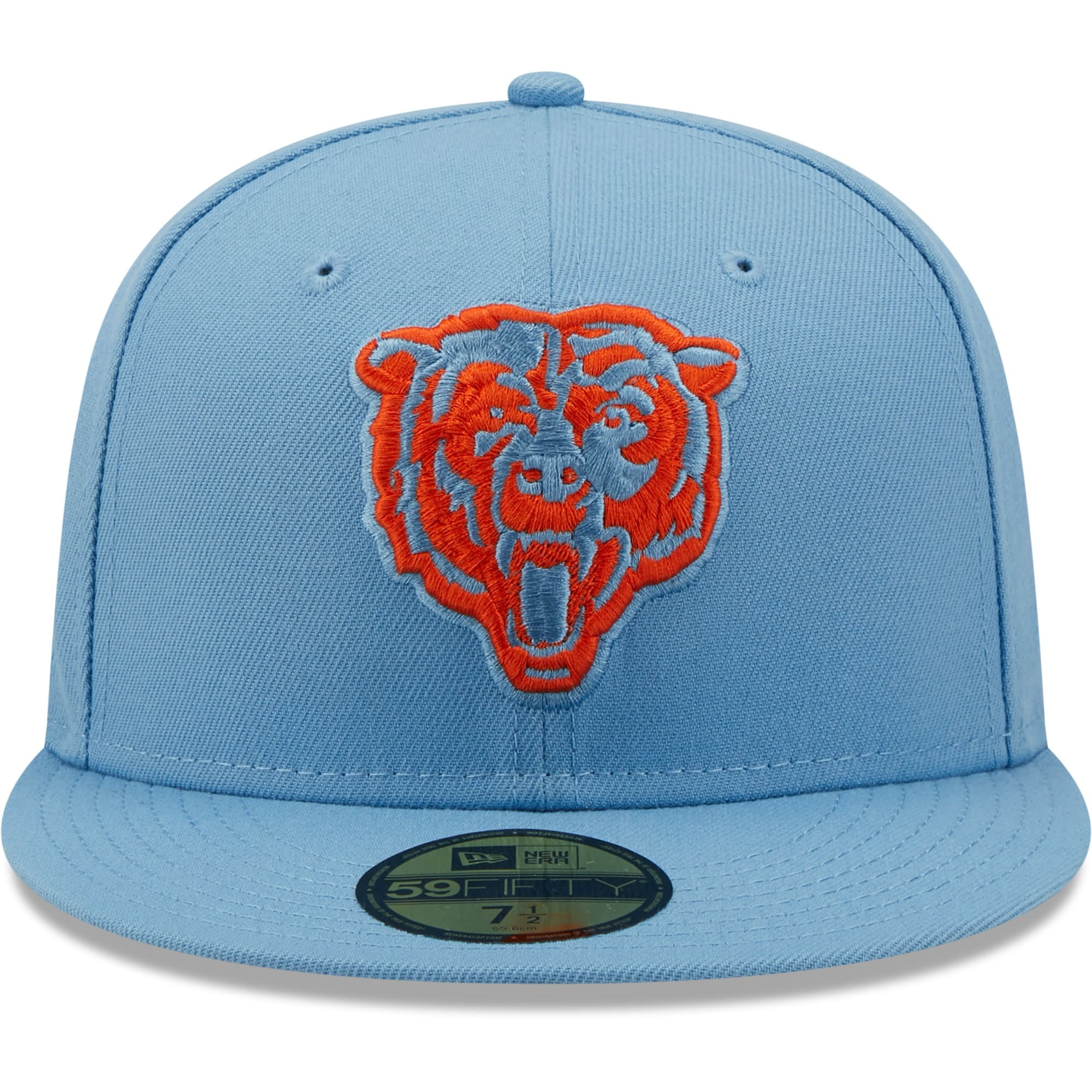 Men's New Era Light Blue Chicago Bears 