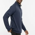 thumbnail image 3 of TravisMathew Men's Upgraded 1/4 Zip Golf Jacket (Navy, XXL), 3 of 3