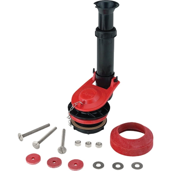 Lavelle Korky Flush Valve Kit - Adjustable, Includes Korky Plus Flapper - 7" — Residential Use, Standard Application