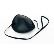 Leader Eye Patch Adult Large Black Strap Vinyl Ophthalmic Injury First Aid USA