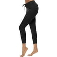 thumbnail image 4 of Babysbule Women High Waist Yoga Pants Sport Trousers Women's Drawstring High Waist Stretch Strethcy Fitness Leggings Yoga Pants, 4 of 9