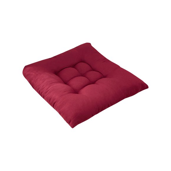 Kitchen Chair Cushion with Ties, 1Pcs Dining Chair Pads Seat Cushions for Kitchen Chairs, 15.7 x 15.7 inches Breathable Cotton Strong Flexibility Seat Pad