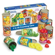 Learning Resources 1-10 Counting Cans Set, Preschool Toys, Ages 3+
