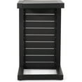 thumbnail image 5 of Christopher Knight Home Jesse Coral Outdoor Modern Aluminum C-Shaped End Table, Matte Black, 5 of 20