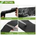 thumbnail image 4 of Unique Bargains Universal 8.2Ftx1.97In Car Side Skirts Protector Black 1 Pcs, 4 of 8
