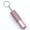pink, variant on Diamond inlaid 5mi perfume bottle, perfume empty bottle spray key chain, perfume can be replenished for many times (perfume bottle key chain)