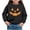 Black, variant on YDFCWXW Boys Girls Pumpkin Face Halloween Sweatshirt Long SLeeve Kids Toddler Tops (Green, 4Y)