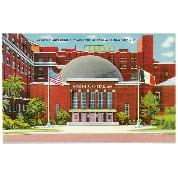 Hayden Planetarium - CANVAS OR FINE PRINT WALL ART