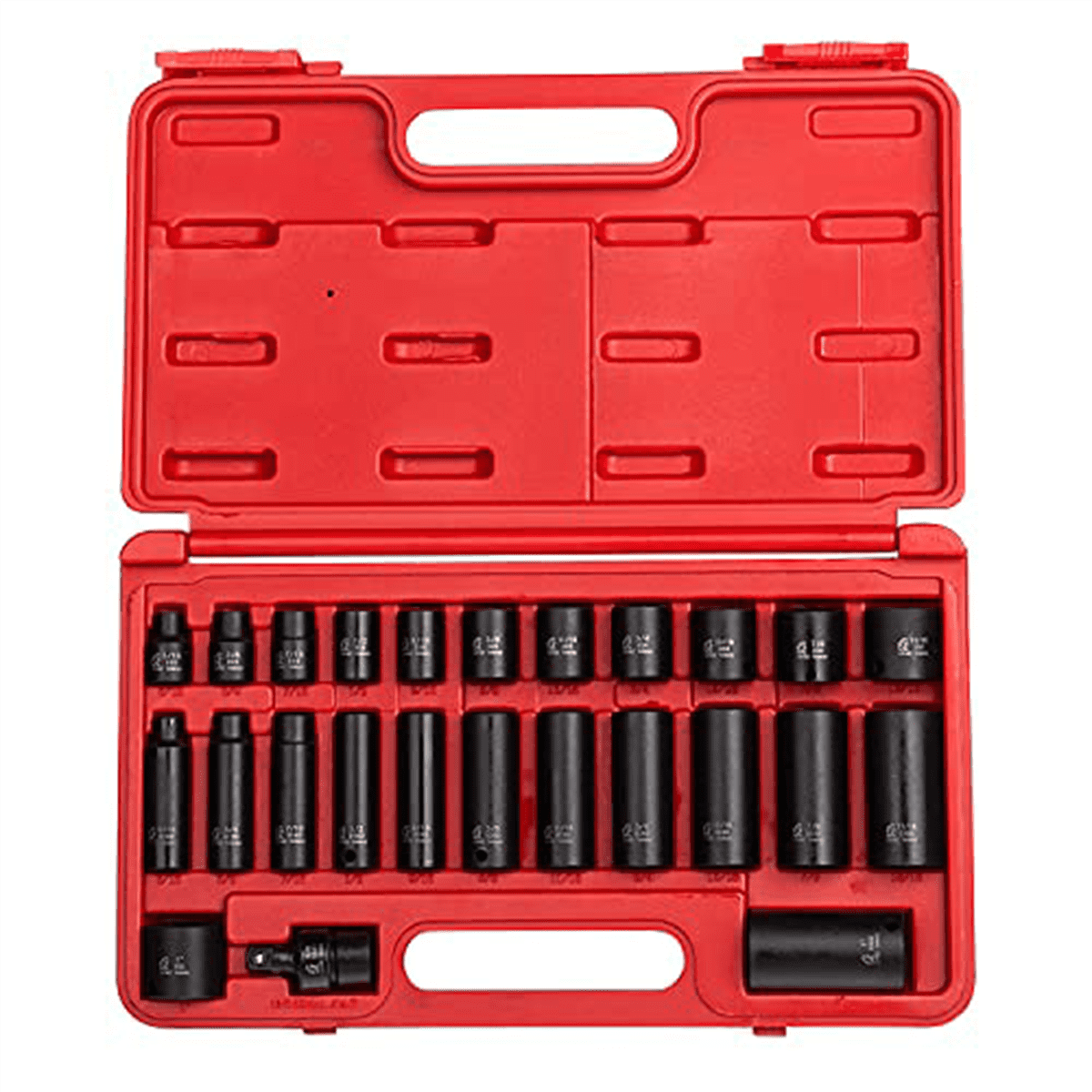 Sunex SUN3325 3/8" Drive 25-Piece SAE Master Impact Socket Set