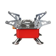 Compact Portable Butane Camping Stove - Folding Single Burner for Outdoor Cooking