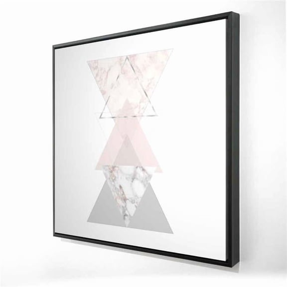 Begin Home Decor 2081-3636-PA2 36 x 36 in. Geometric Art - Patterns Livingroom Framed Canvas Decor