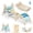 Blue, variant on BlueWood Pikler Triangle Set Indoor Playground Climber Lightweight Compact 3-Piece Blue