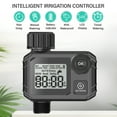 thumbnail image 4 of Outdoor Programmable Sprinkler Timer with Large LCD Display, IP55 Waterproof Automatic Irrigation Controller for Garden, Lawn & Pool - Features Rain Delay (1-7 Days), Anti-Clogging Filter, and Easy, 4 of 6
