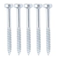 thumbnail image 4 of Juego de tornillos autorroscantes kit de tornillos autorroscantes 100 piezas de accionamiento cuadrado galvanizado ligero de alta practicidad para carpintería ANGGREK Otros, 4 of 8