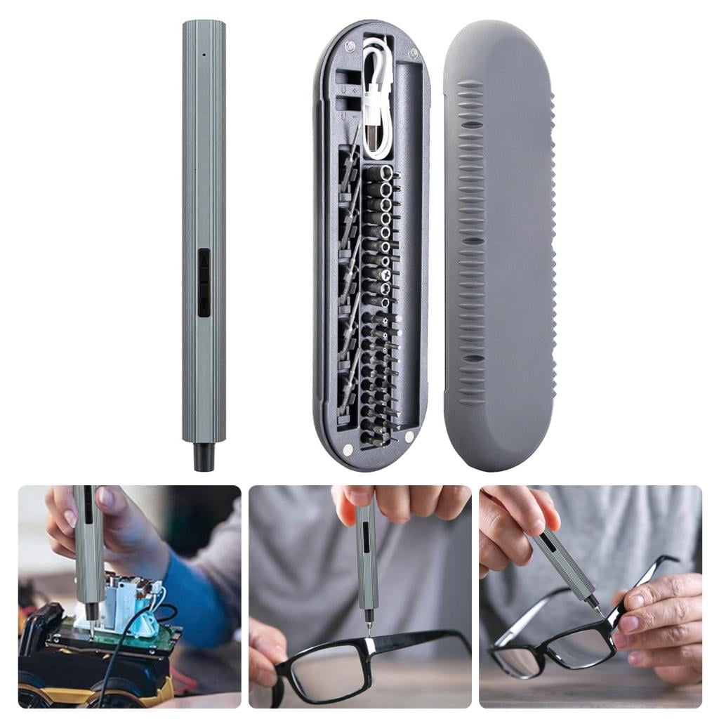 CEORPER 48Pcs Multipurpose Cordless Electric Screwdriver Set For Small Appliance Repairs