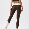 thumbnail image 4 of Sevevn Women's Comfortable Color Contrast Yoga Pants Sports Casual Outdoor Running Fitness Pants High Waisted Yoga Pants For Women, 4 of 7