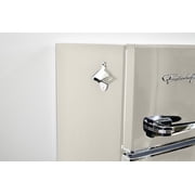 Frigidaire 3.1 Cu. Ft. 2 Door Retro Compact Refrigerator , Built-In Side Bottle Opener, Cream