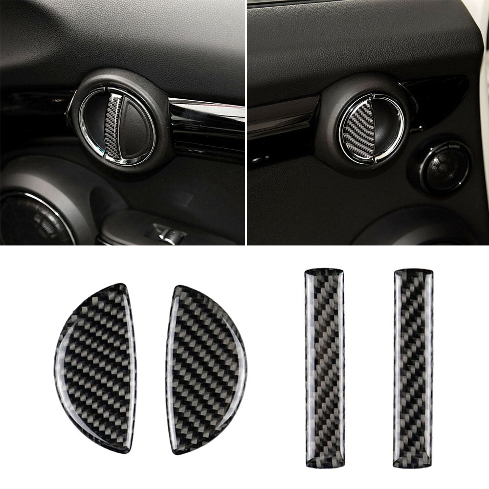 4*Carbon Fiber Door Handle Cover For Mini Cooper F55 Clubman F54