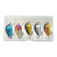 thumbnail image 4 of 5x señuelos para peces, Mini señuelos, aparejos realistas con anzuelos, cebos artificiales, señuelos para curricán, herramienta de Metal para lucios, shamjiam Señuelos de pesca, 4 of 8