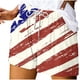 thumbnail image 2 of Puntoco Pantalones cortos de algodón para mujer Pantalones cortos de vendaje con bolsillo estampados de verano para mujer Pantalones casuales, 2 of 5