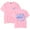 Pink, variant on Milo J Al Borde Tshirt  Men Women Crewneck Hip Hop Short Sleeve Fashion Pullover