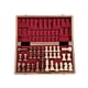 thumbnail image 1 of Set de Ajedrez BESTCHIC Tablero de Madera Plegable Magnético de 38 cm, 1 of 9