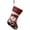 B, variant on SUSHANG Large Checkered Christmas Stockings, 3D Plush Doll Style Sock Decorations for Children's Gift and Candy Bags, Festive Holiday Hanging Sock for Fireplace Mantel and Door Decor