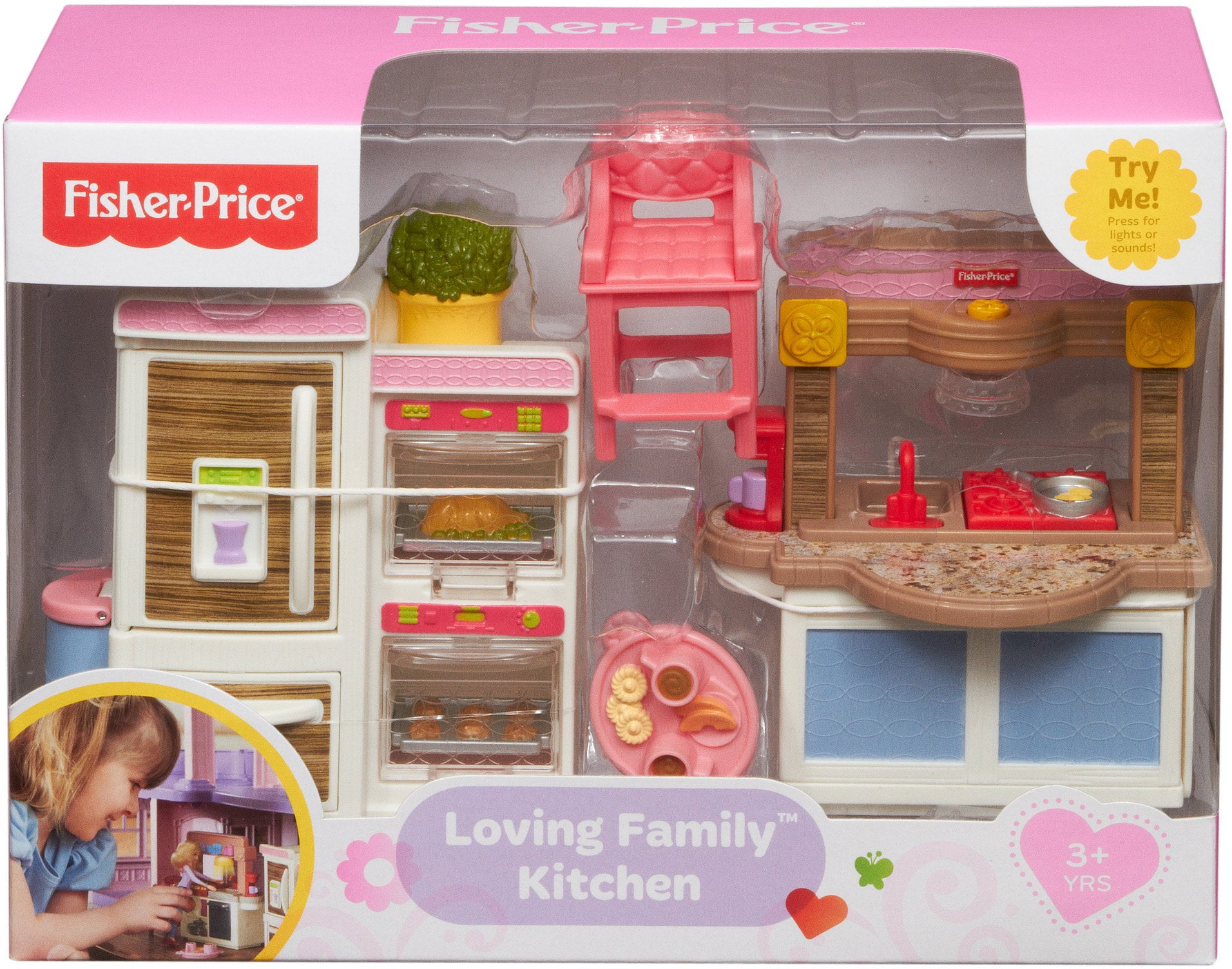 fisher price small kitchen